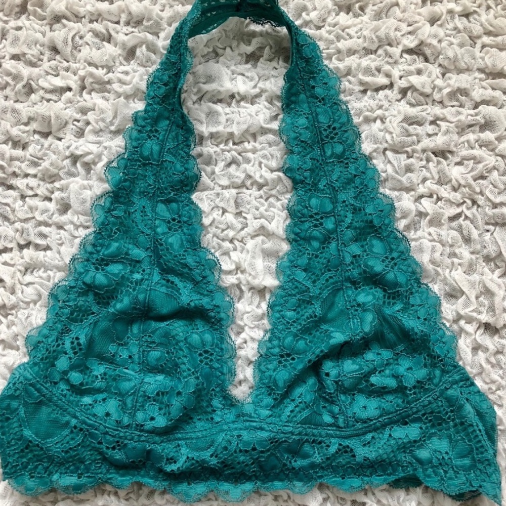 NWOT Free People Turquoise Bralette